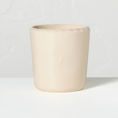 Ceramic Jar Candle Blue 6oz - Hearth & Hand™ with Magnolia | Target