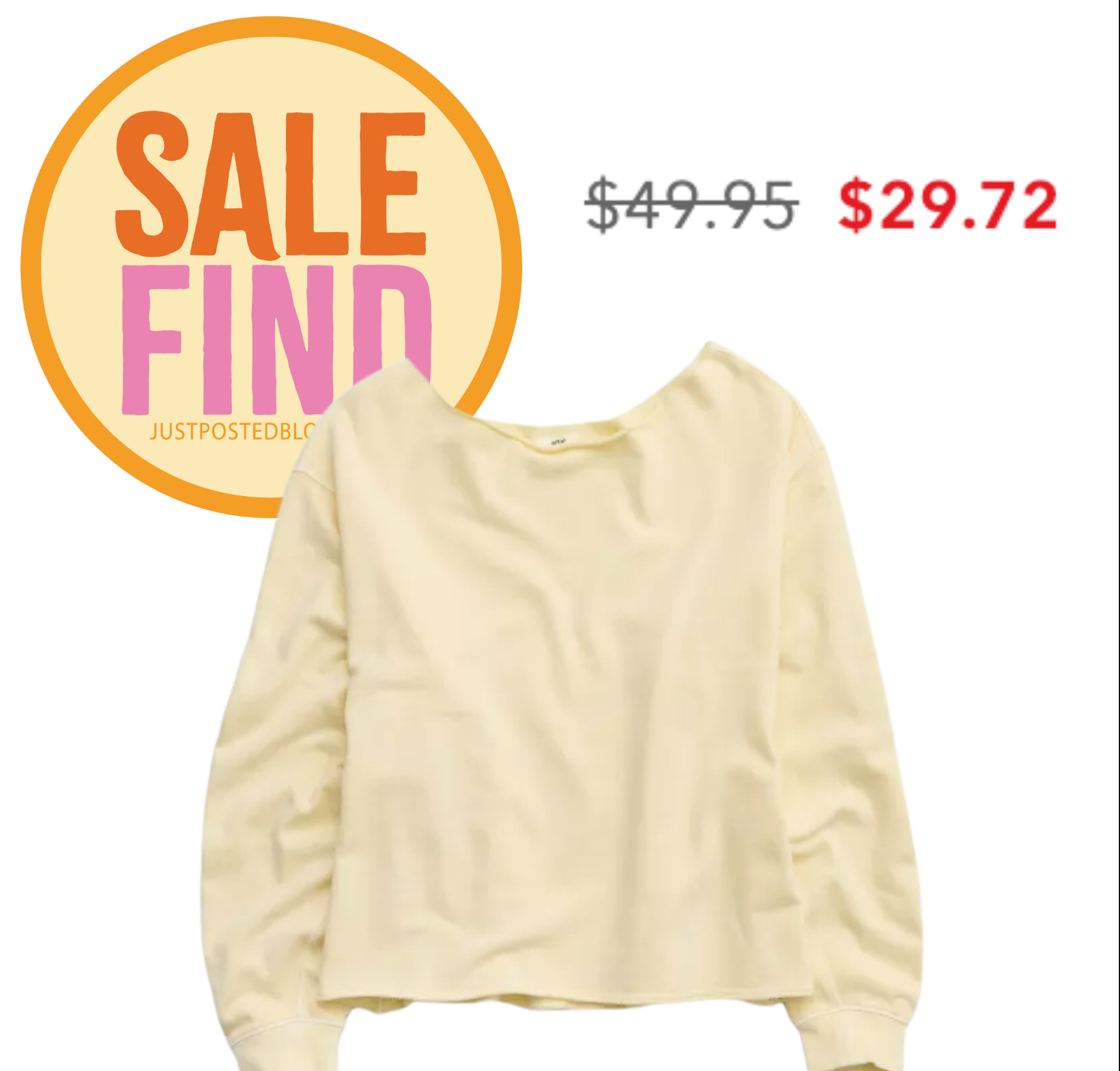 This top is almost HALF off with code MORELOVE! This code will work for EVERYTHING on Arie and American Eagle to get 35% off!!  

 