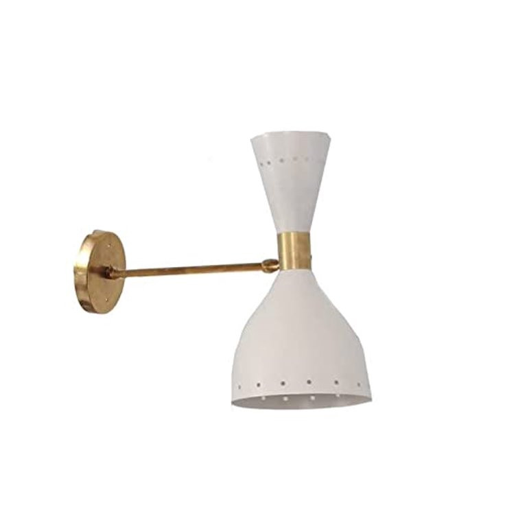 Short Wall Mid Century Modern Raw Brass Sputnik Chandelier Light Fixture | Walmart (US)