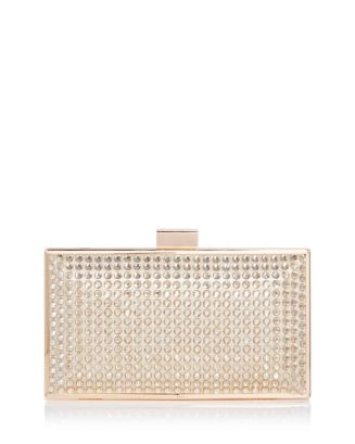 AQUA Crystal Minaudiere - Exclusive  | Bloomingdale's Handbags | Bloomingdale's (US)