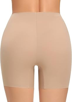 Womens Seamless Shaping Boyshorts Panties Tummy Control Underwear Slimming Shapewear Slip Shorts | Amazon (US)