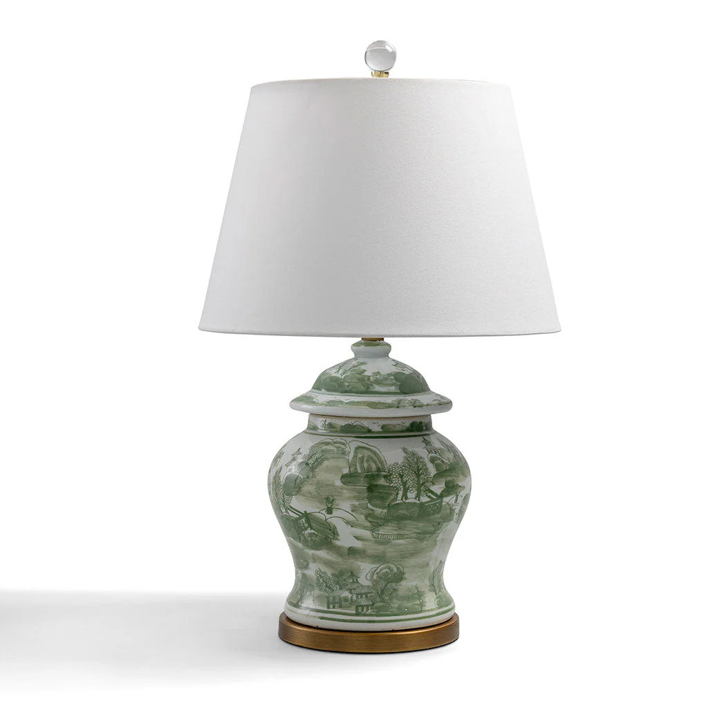 Green Willow Accent Lamp | Gorgeous Living