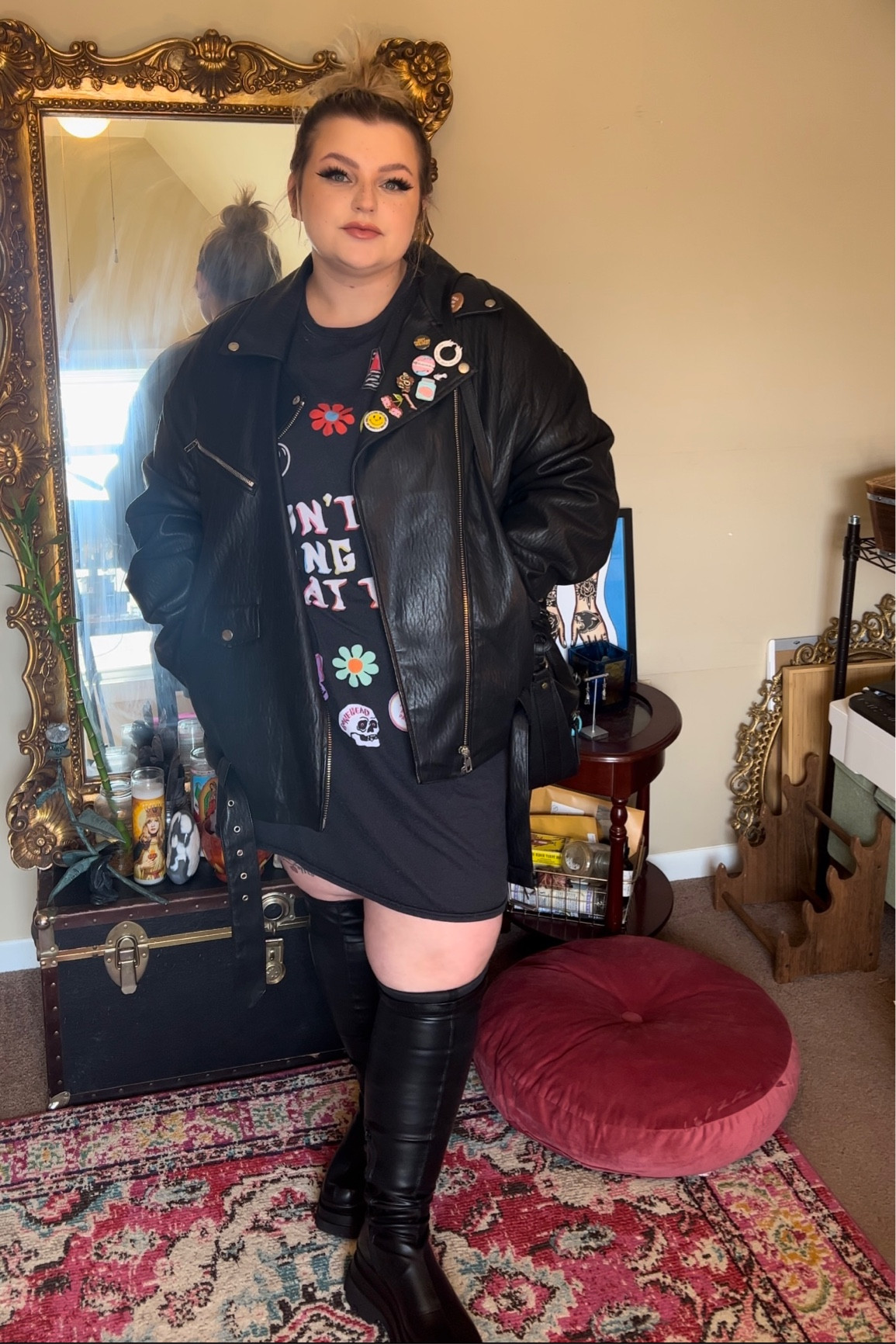 Alt Edgy Rocker Plus Size OOTD

#LTKcurves #LTKunder100 #LTKfit