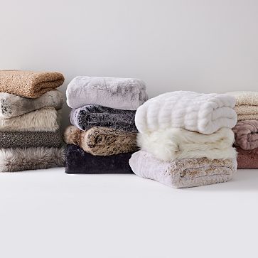 Faux Fur Throw | West Elm (US)