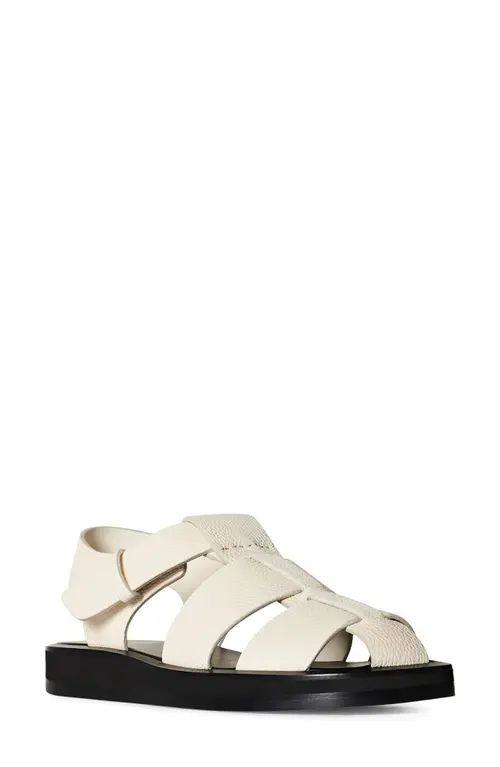 The Row Fisherman Sandal in Ivory at Nordstrom, Size 9.5Us | Nordstrom