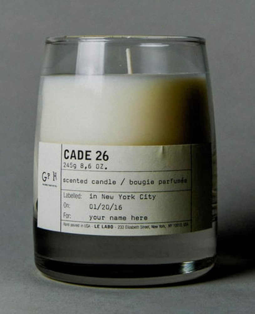 Amazon.com: Le Labo CADE 26 classic candle 245g / 8.6 oz - Smell like Santal 26 with smoky edge. ... | Amazon (US)