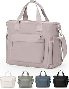 Insulated Lunch Bag Women Large Lunch Tote Bag with Shoulder Strap Adult Lunch Box Fit and Fresh ... | Amazon (US)