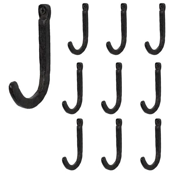 Iron Wall Hook (Set of 10) | Wayfair North America