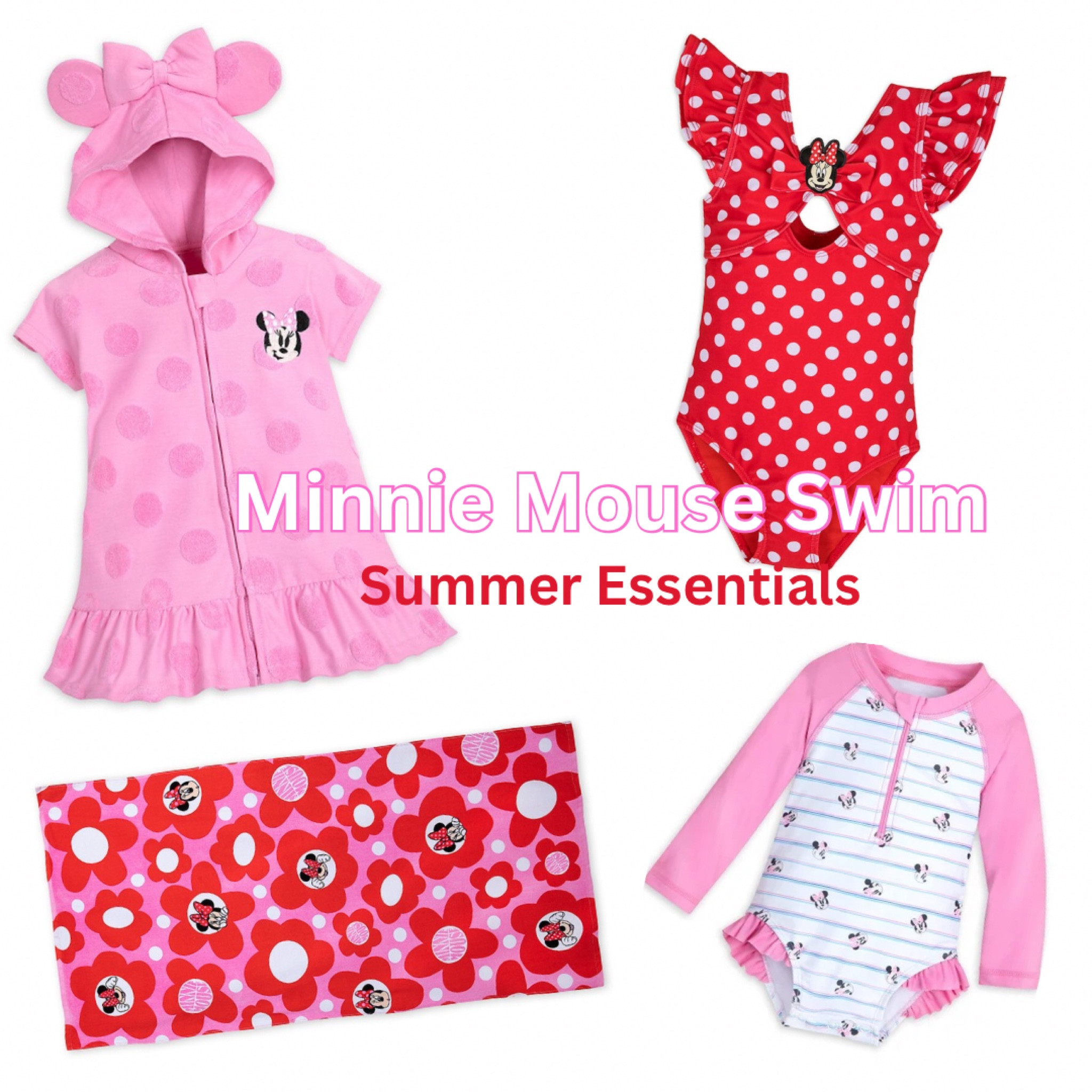 Minnie Mouse Swim 🐭 Summer Essentials 

#LTKKids #LTKSwim
