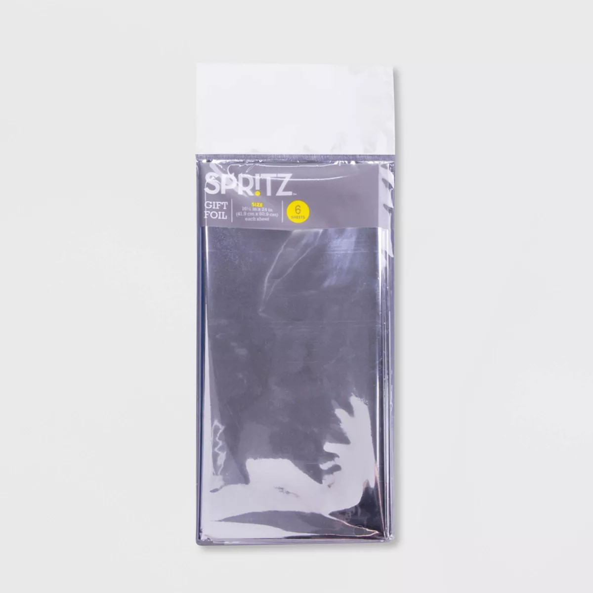6ct Mylar Pegged Gift Wrap Silver - Spritz™ | Target