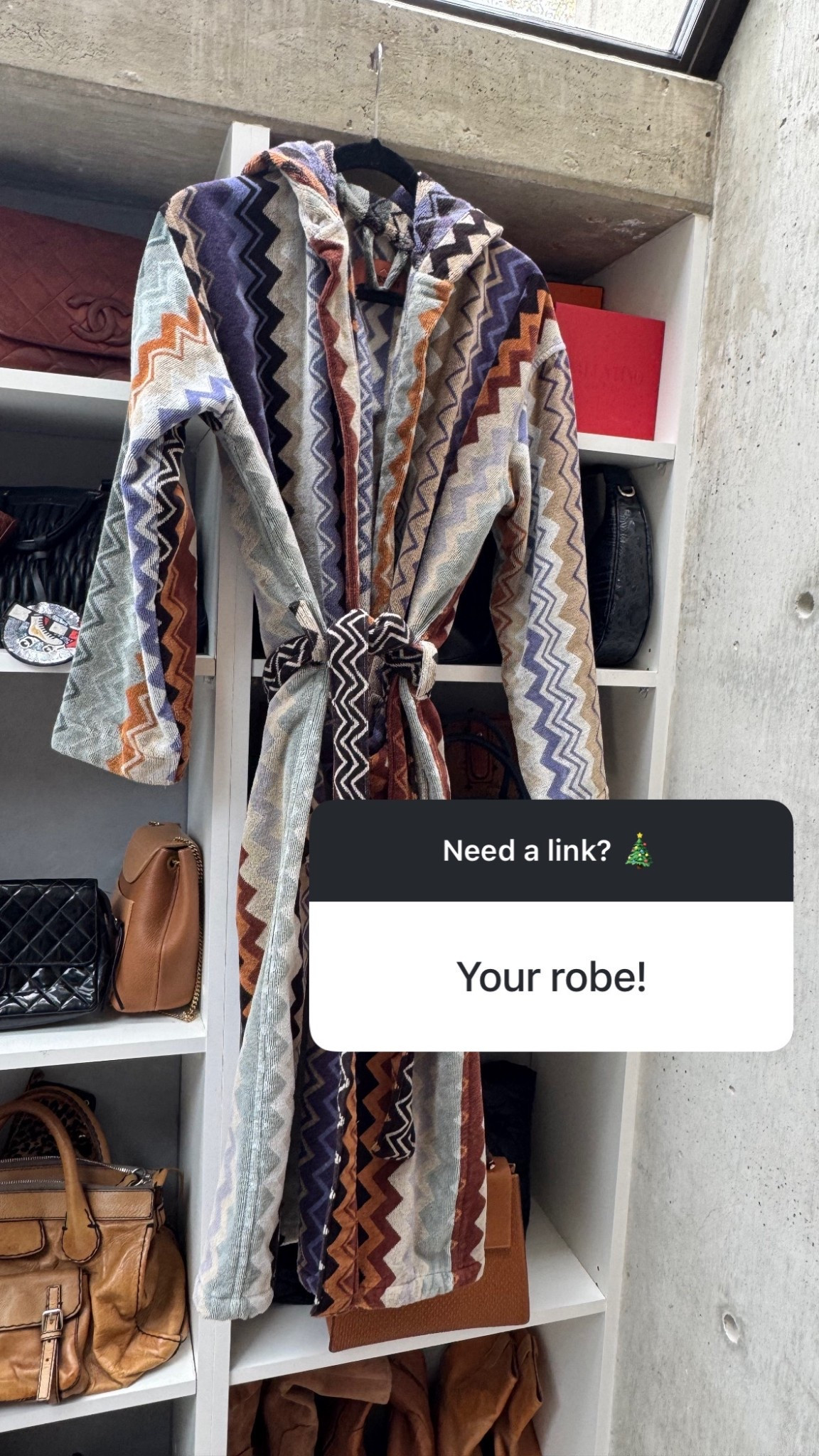 Missoni bathrobe 