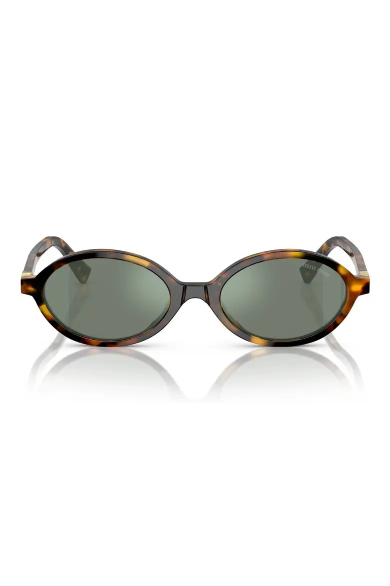 Miu Miu 50mm Oval Sunglasses (Women) | Nordstrom | Nordstrom