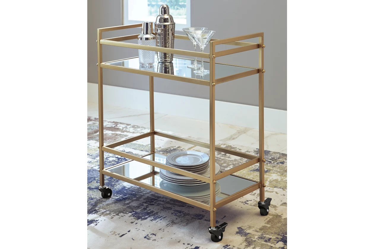 Kailman Bar Cart | Ashley Homestore