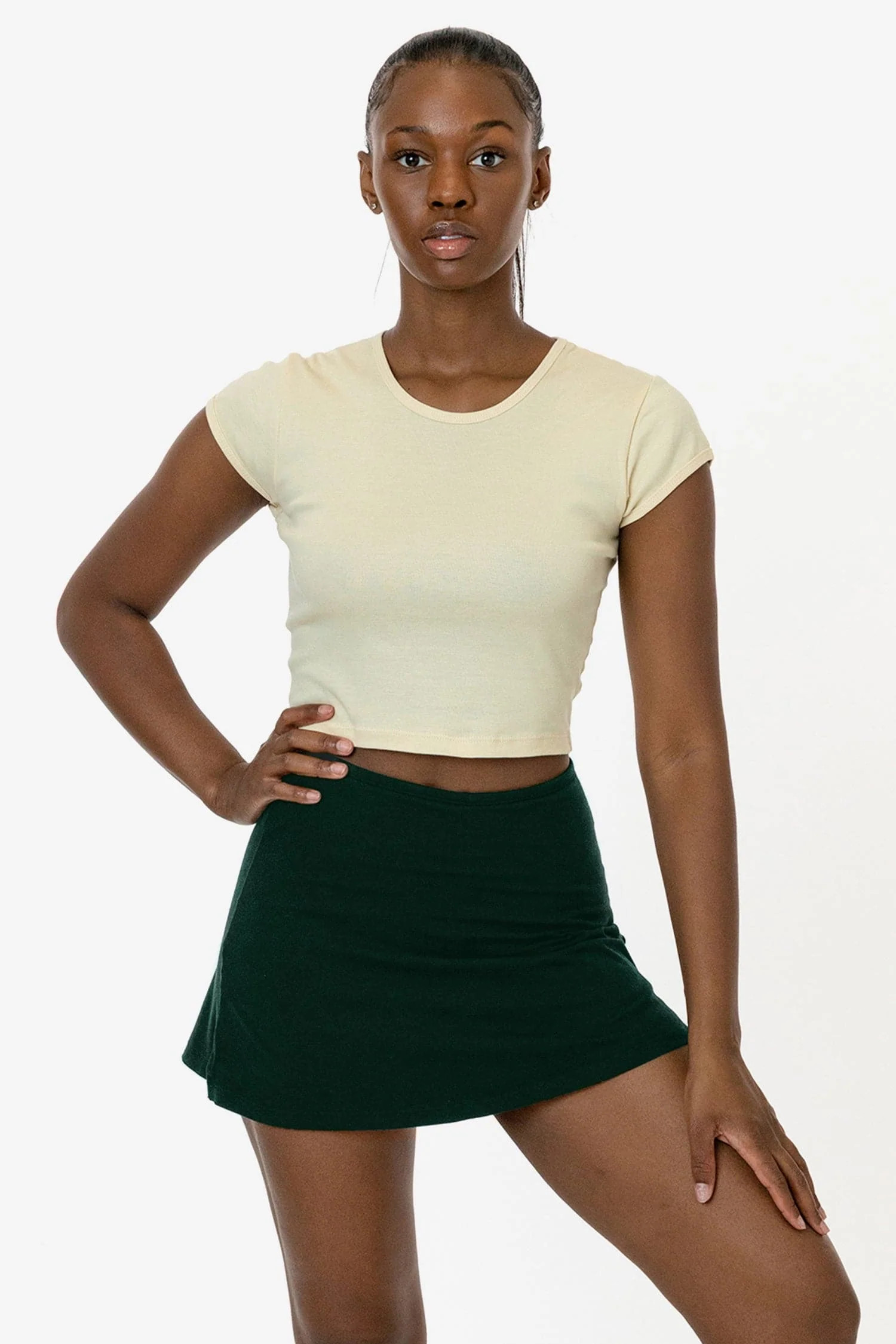 8381GD - Garment Dye Cheer Skort | Los Angeles Apparel