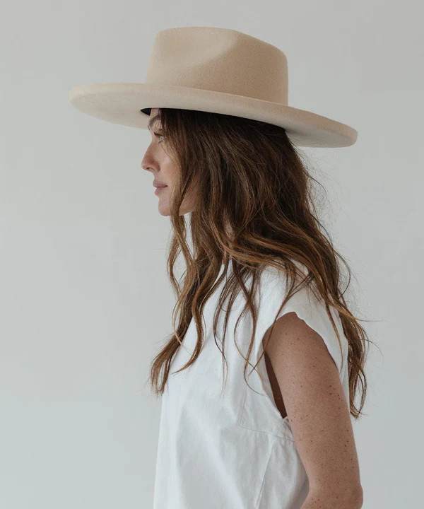 Amelia Pencil Brim Fedora | Gigi Pip
