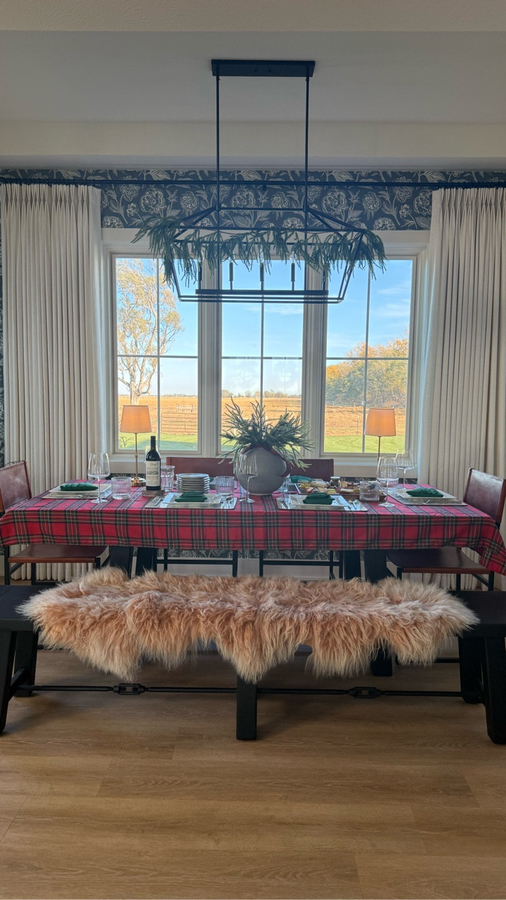 #ad I am loving the addition of these wireless lamps from @amerelledecor.  I feel they provide the perfect soft light.  They make supper feel extra special.  I will link all my favorite lights from Amerelle.  Comment SHOP.  Happy Sunday! ❤️

Thank you Amerelle for the beautiful lamps! 

#liketkit #whitehouse #homedecorating #kitcheninspiration #wallpaper #diningroominspo #tablesettings #christmasdinner #christmasinspo

#LTKSaleAlert #LTKHome #LTKHoliday