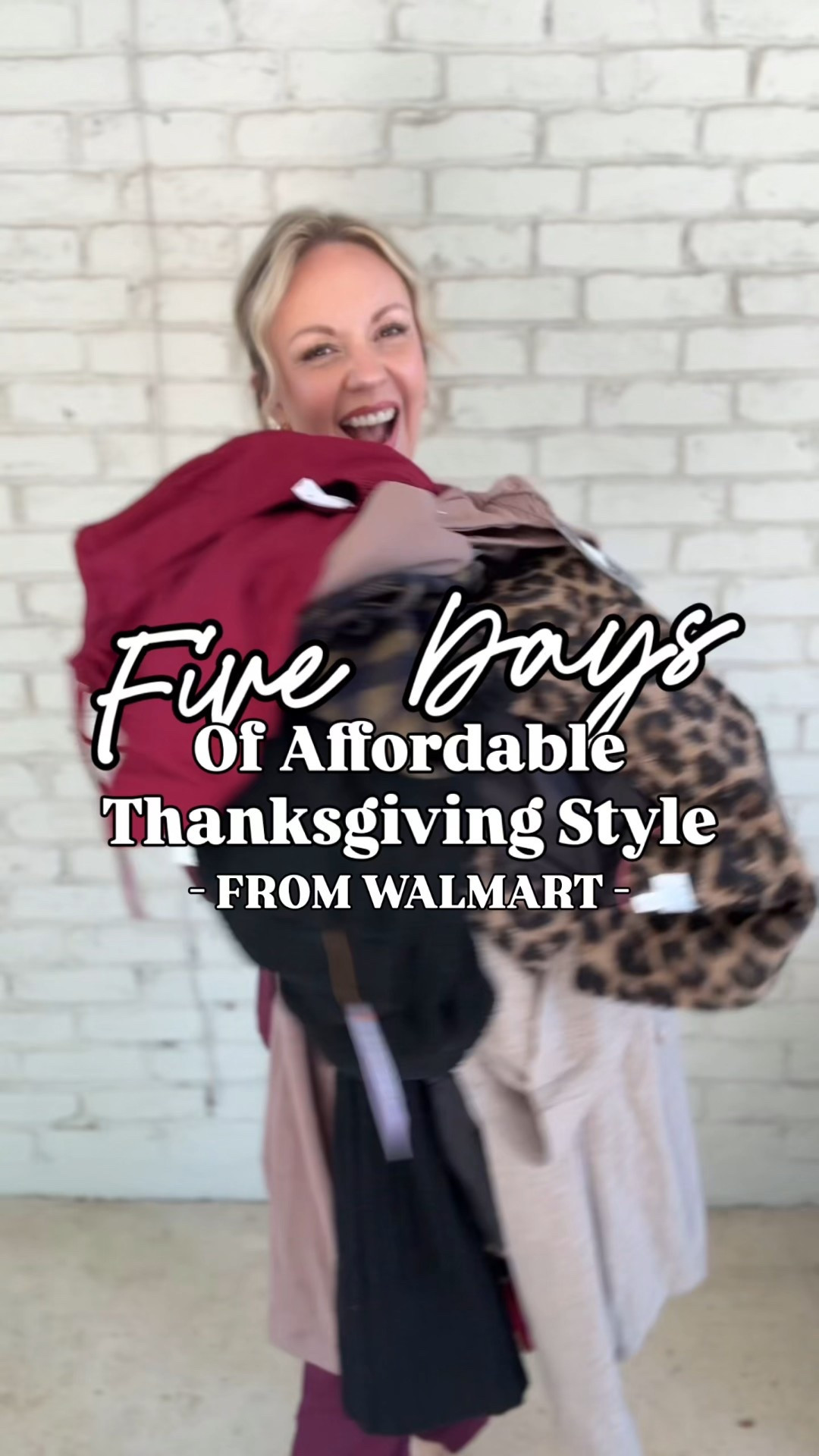 Size medium in all of it ;) 

#LTKSeasonal #LTKOver40 #LTKHoliday