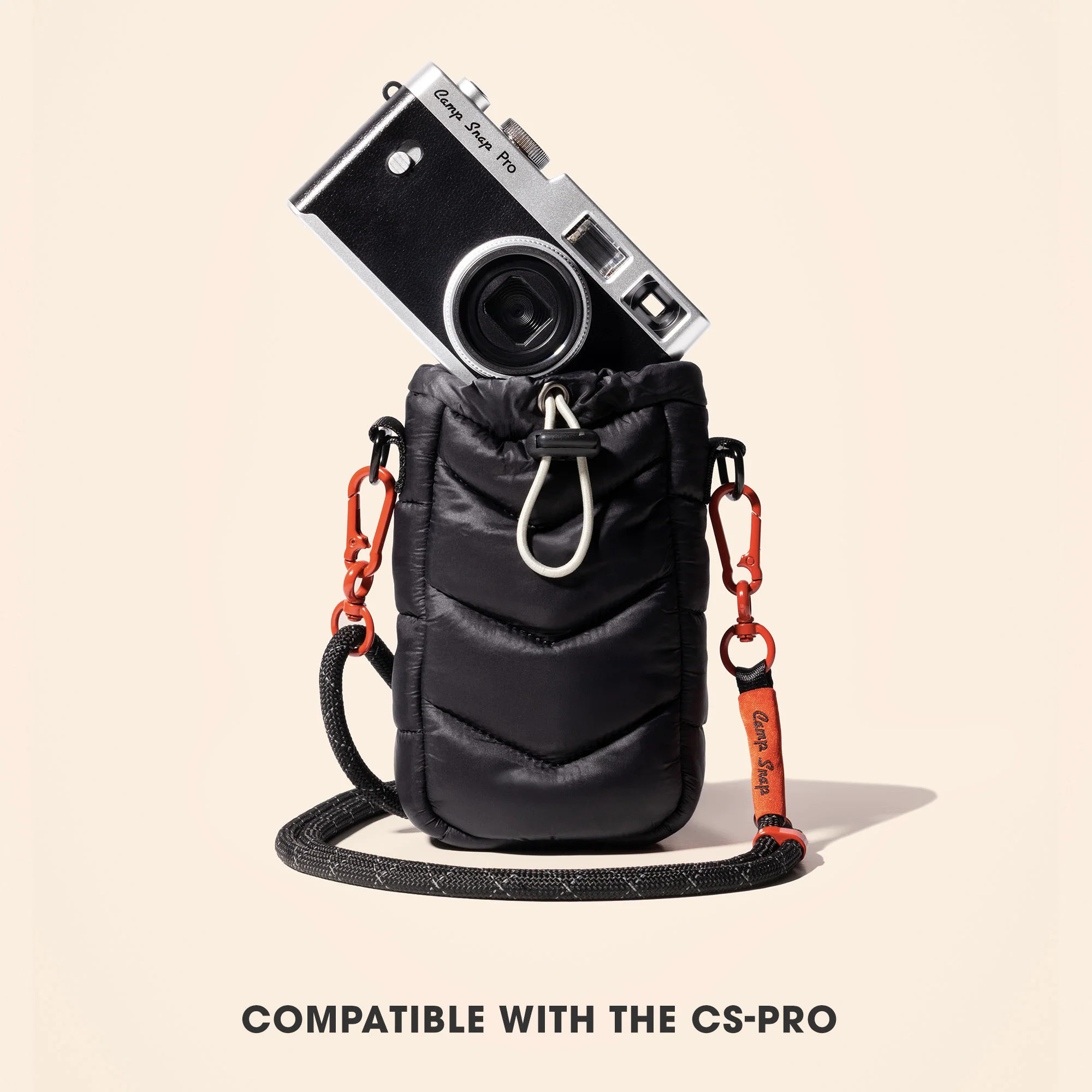 Sleeping Bag and Camp Snap Pro - Black | Camp Snap