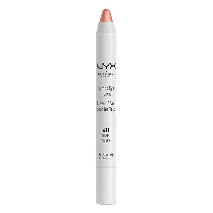 NYX PROFESSIONAL MAKEUP Jumbo Eye Pencil, Blendable Eyeshadow Stick & Eyeliner Pencil - Yogurt | Amazon (US)