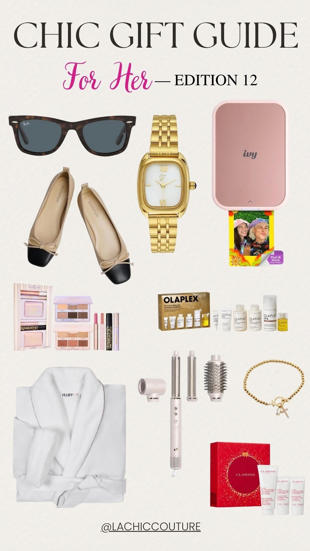 Chic Gift Guide for Her - Edition 12 #ChicGiftGuide #GiftGuideForHer
#HolidayGiftldeas #AestheticGifts #lachiccouture #LTKGiftGuide

















#LTKBeauty #LTKGiftGuide #LTKHoliday