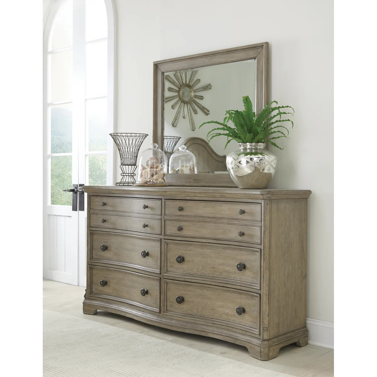 Troutt Solid Wood 68'' W 6 - Drawer Dresser | Wayfair North America