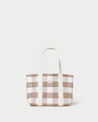 Bennett Hemp Gingham Medium Tote | Loeffler Randall