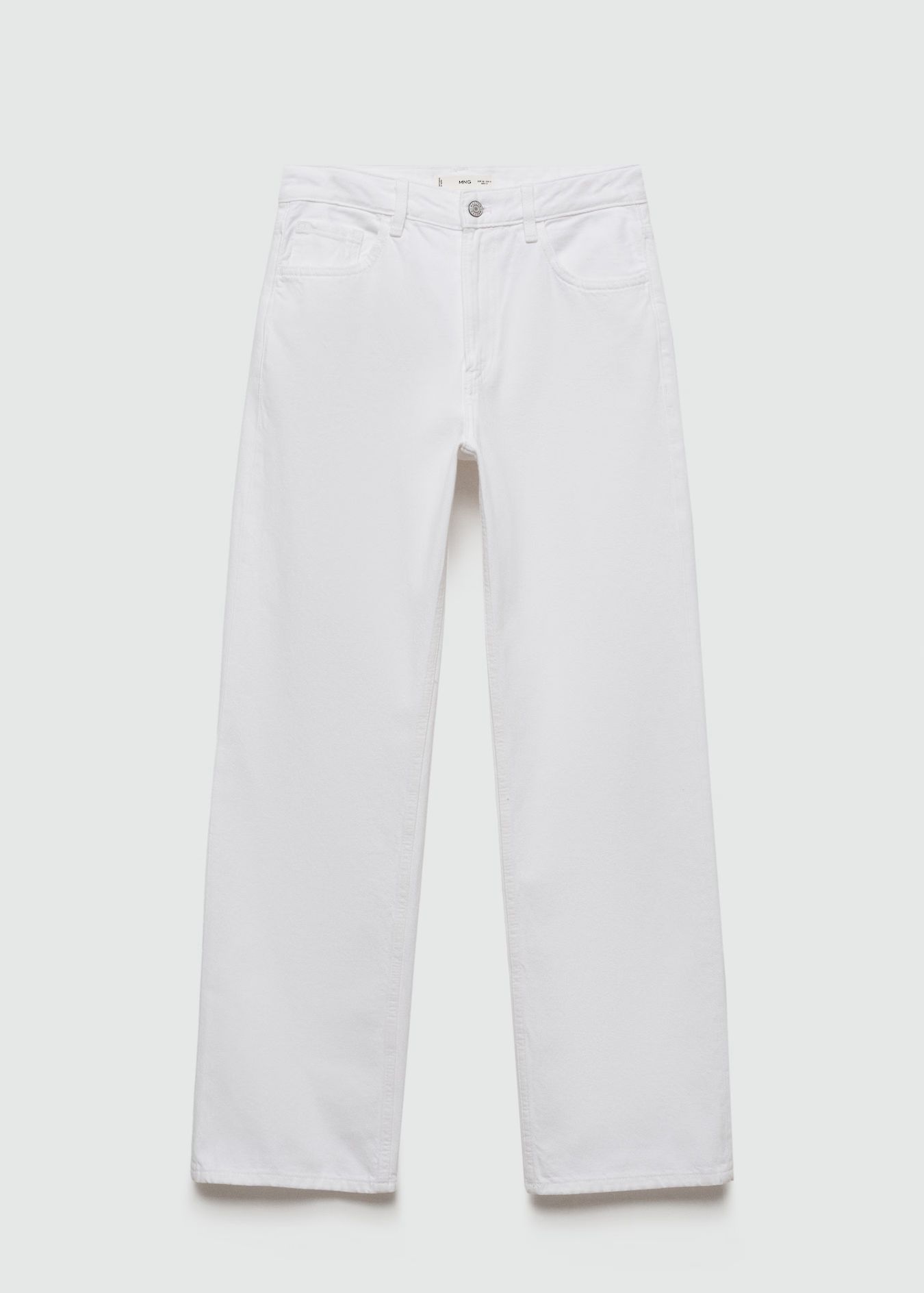 Miami medium-rise straight-fit jeans | MANGO (UK)