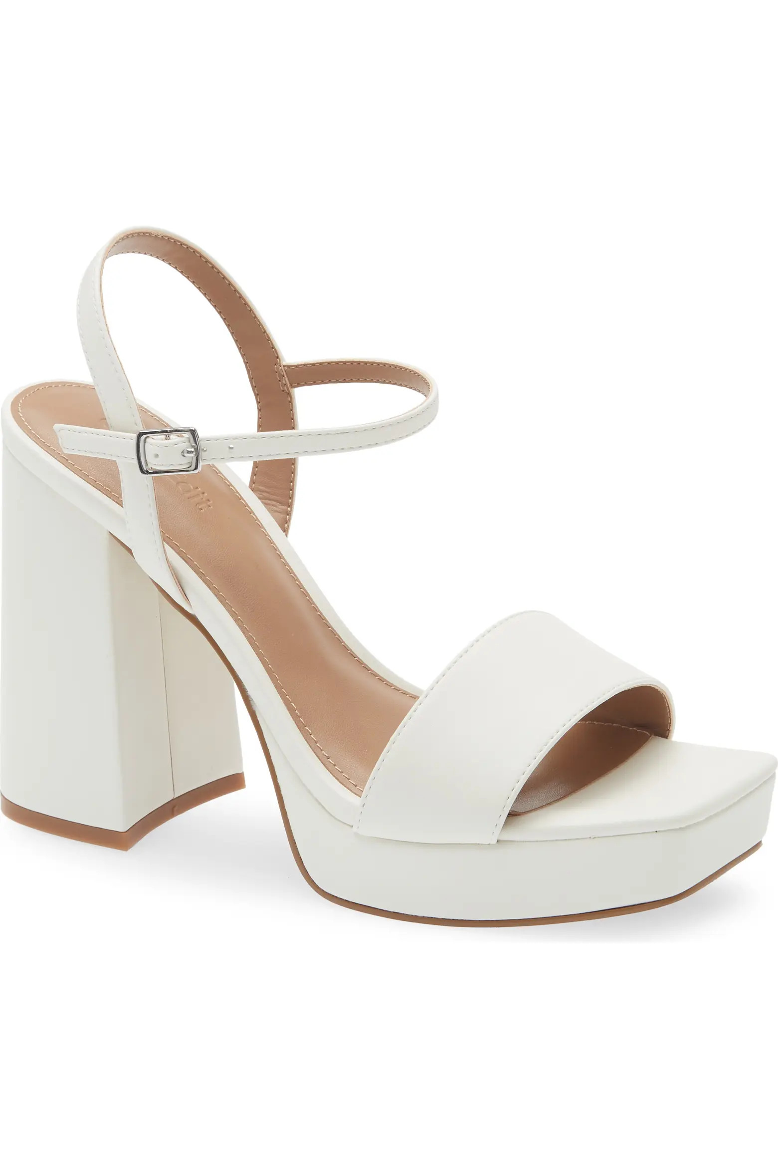 Open Edit Noella Ankle Strap Platform Sandal (Women) | Nordstromrack | Nordstrom Rack