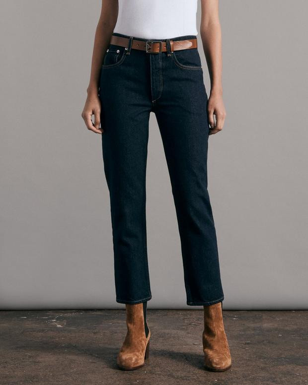 Buy Nina High-Rise Cigarette - Rinse for USD 225.00 | rag & bone | rag + bone