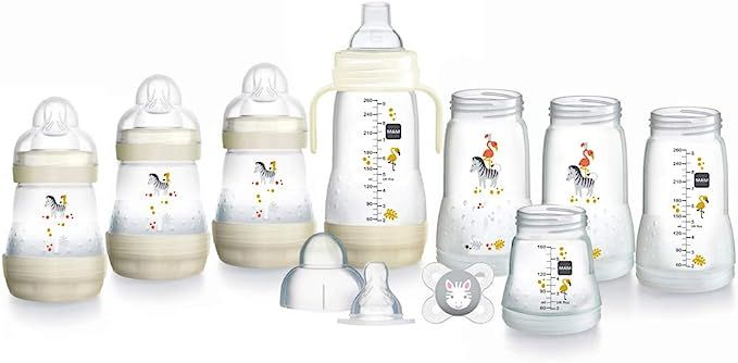 MAM Easy Start Self Sterilising Anti Colic Starter Set, Newborn Bottle Set and Soother, Newborn E... | Amazon (UK)