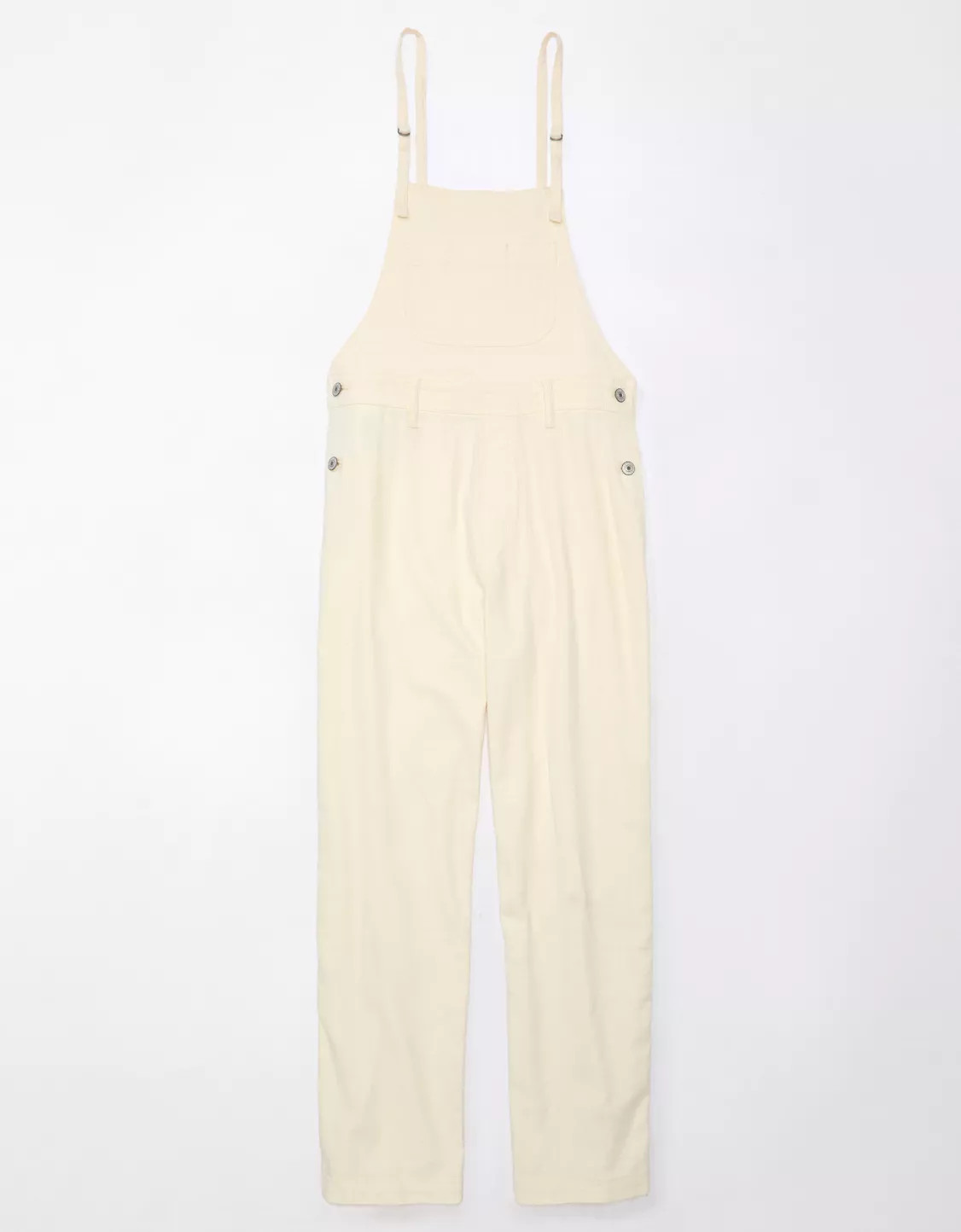AE Dreamy Drape Stretch Linen-Blend Overall | American Eagle Outfitters (US & CA)