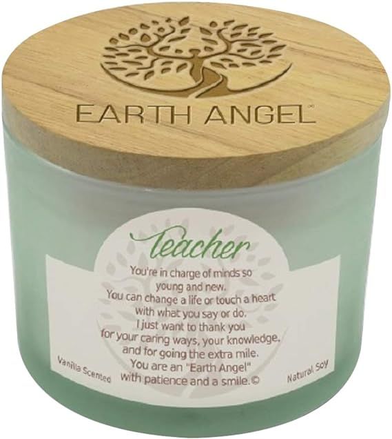 Earth Angel Natural Soy Candle 12 Ounce (Teacher) | Amazon (US)