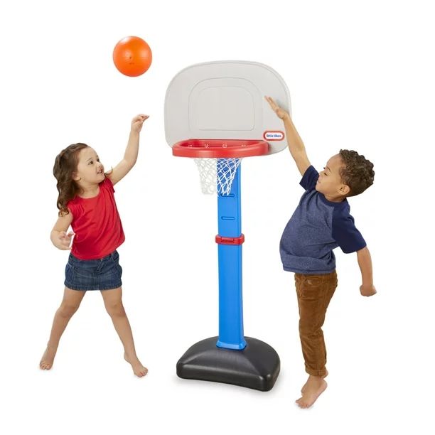 Little Tikes TotSports Easy Score Toy Basketball Hoop with Ball, Height Adjustable, Indoor Outdoo... | Walmart (US)