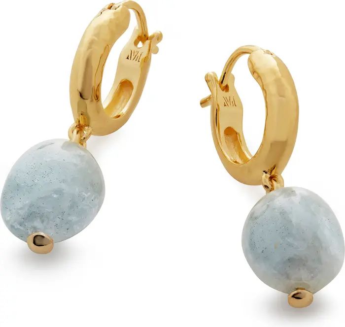 Rio Stone Huggie Drop Earrings | Nordstrom