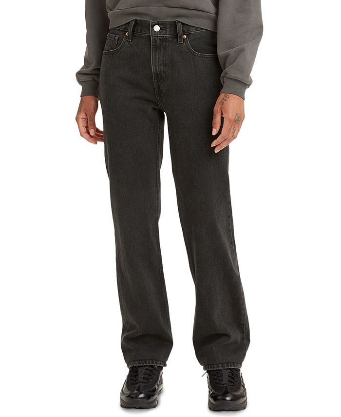 Levi's Low Pro Straight-Leg Jeans & Reviews - Jeans - Women - Macy's | Macys (US)