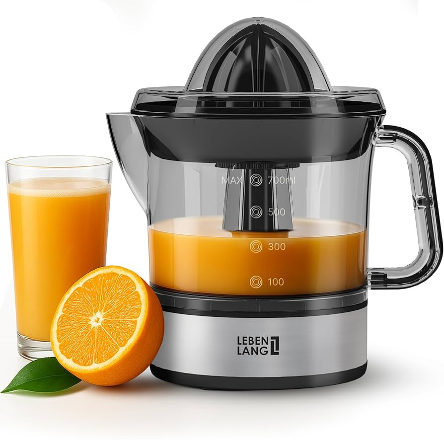 Electric Citrus juicer - 2 cones & BPA-free I High juice yield & Large Volume I 24oz Orange juice... | Amazon (US)