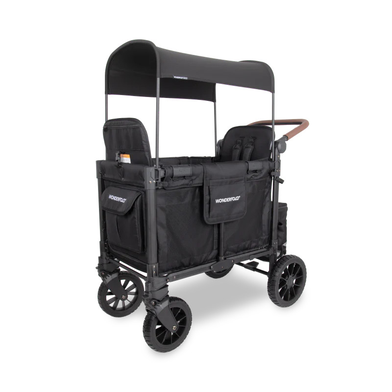 W2 Luxe Pro Stroller Wagon (2 Seater) | WonderFold Wagon
