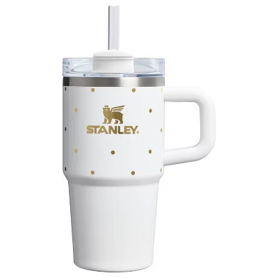 Stanley 20 oz Stainless Steel H2.0 FlowState Quencher Tumbler Frost Polka Dot | Target