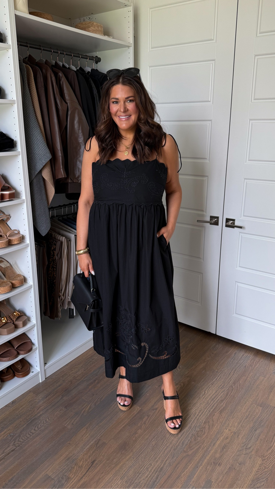Size: XL

This might be one of the prettiest Walmart finds I’ve added to my closet this summer. 🖤 The embroidery details, flattering flowy fit, and timeless black color give major Reformation designer vibes without the designer price tag.

#WalmartFashion #SummerStyle #midsizefashion #AffordableFashion

#LTKootd #LTKgrwm #LTKMidsize