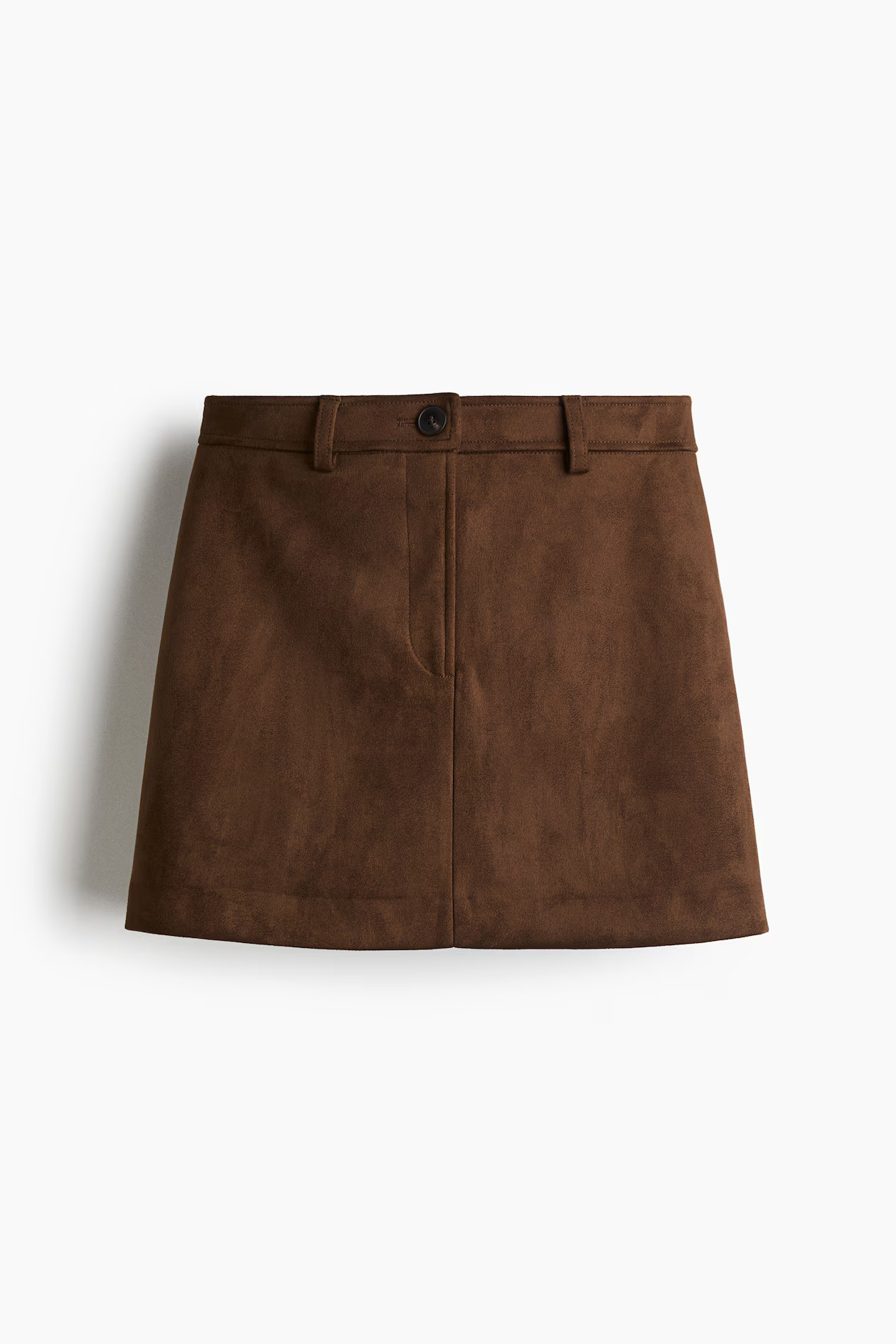 Mini Skirt - Dark brown - Ladies | H&M US | H&M (US + CA)