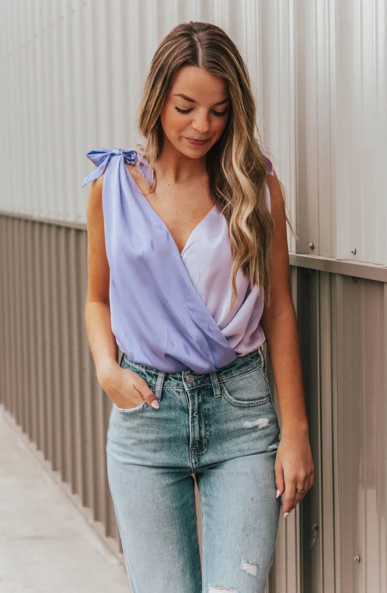 Chic Possibilities Lavender Bodysuit | Apricot Lane Boutique
