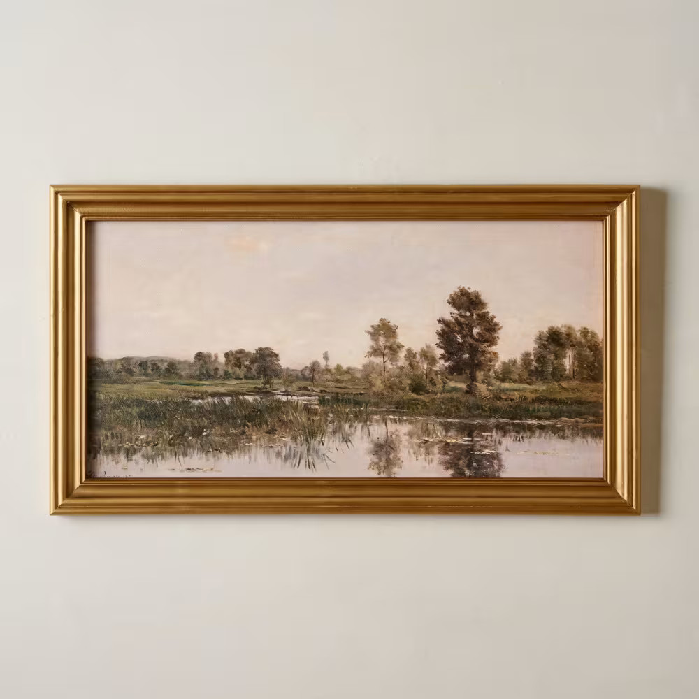 Vintage Pondside Reflections | Magnolia