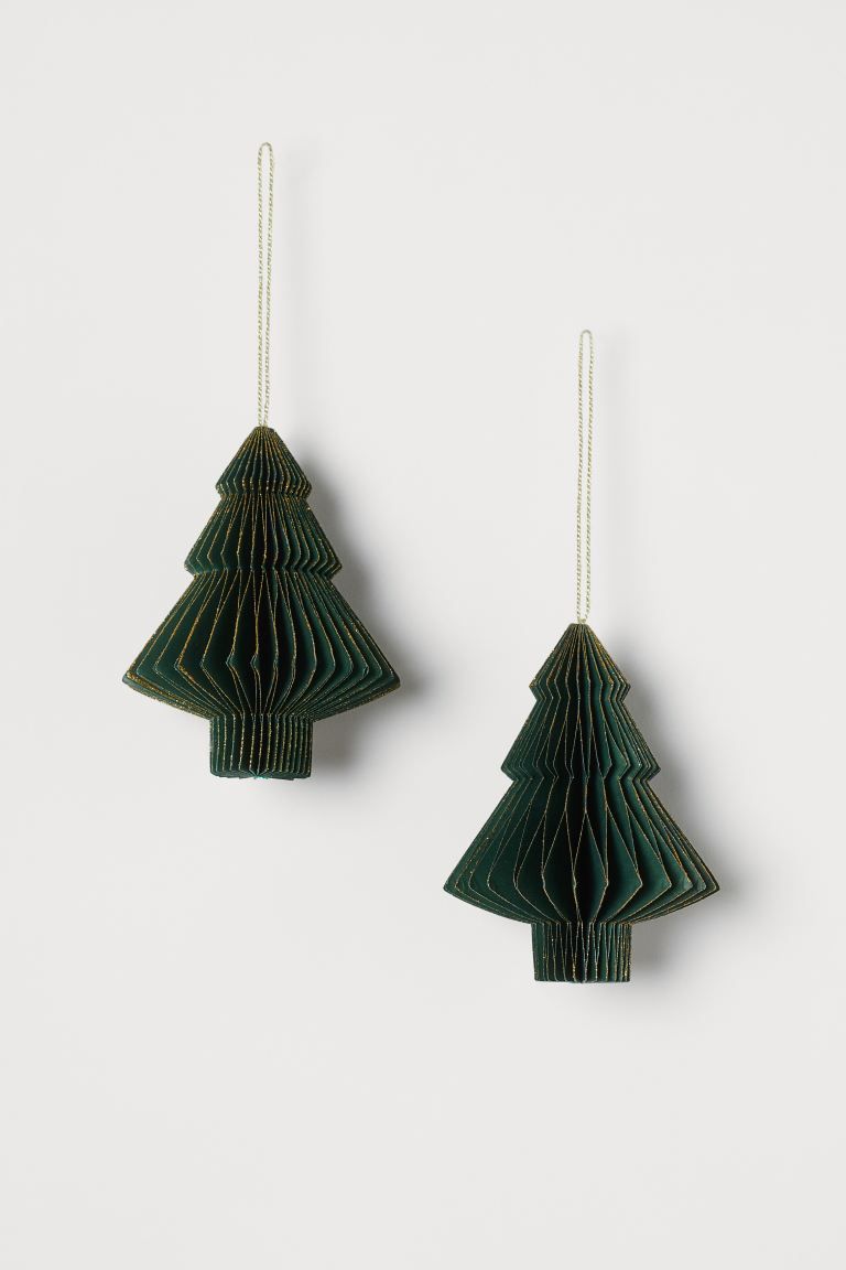 2-pack Christmas Decorations | H&M (US + CA)