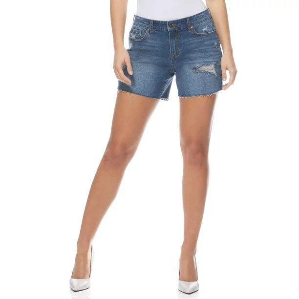 Sofia Jeans by Sofia Vergara Lila Midrise Short Denim | Walmart (US)