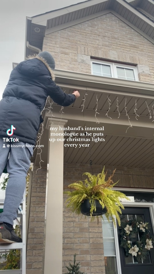 This audio will never not make me laugh 😅 Our lights are from Amazon; we’ve had them for over 5 years and they’ve held up really well, even in cold and blustery Canadian winters! 🎄✨

#LTKHoliday #LTKHome #LTKSeasonal