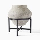 Geometric Urn Planter w/ Stand | West Elm (US)