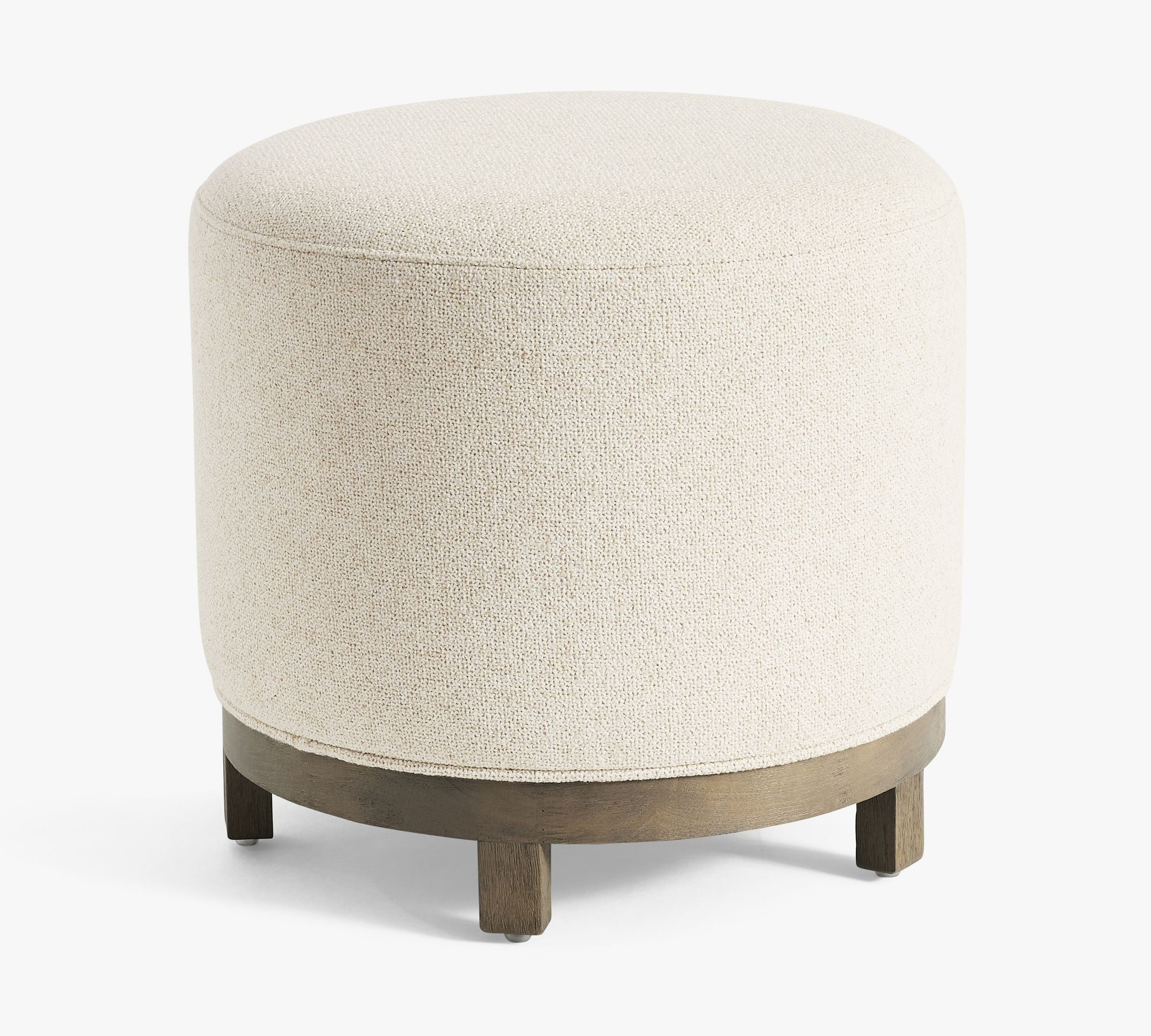 Jake Upholstered Swivel Stool | Pottery Barn (US)