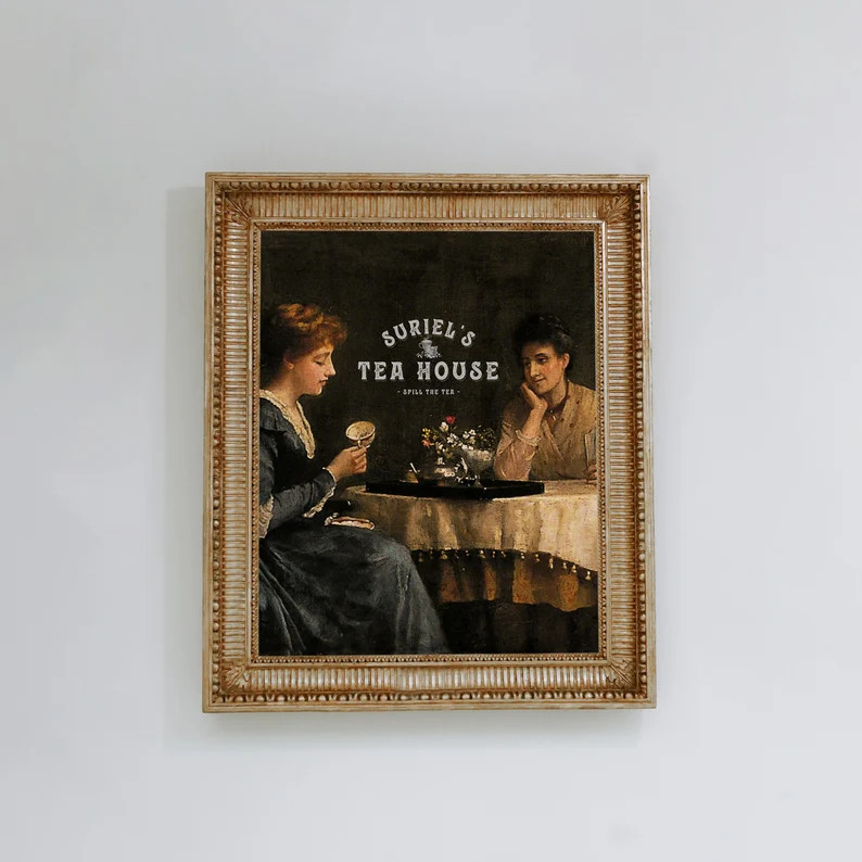 Suriel's Tea House Night Court Velaris Prints ACOTAR Prints Bookish Art Acotar Merch DIGITAL DOWN... | Etsy (US)