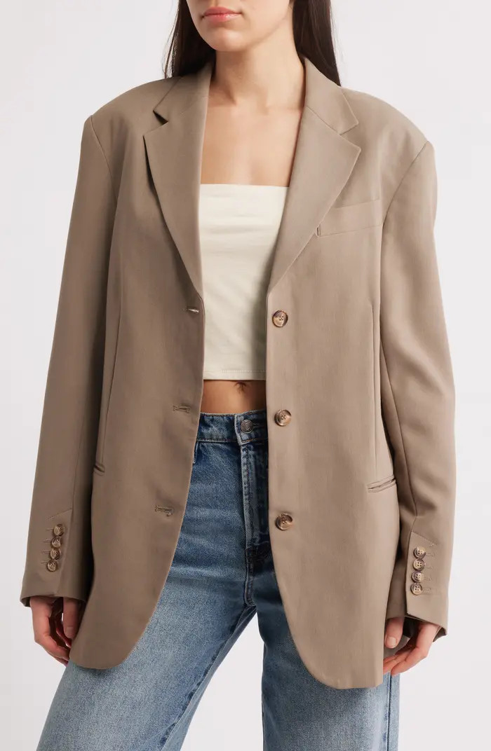 Topshop Oversize Blazer | Nordstrom | Nordstrom