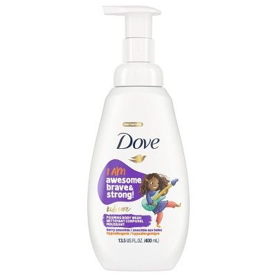 Dove Kids Care Hypoallergenic Foaming Body Wash Berry Smoothie - 13.5 fl oz | Target